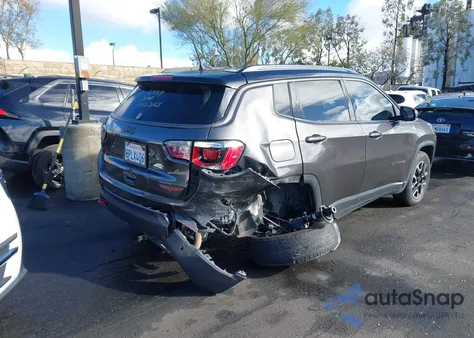 2020 Jeep Compass Trailhawk 4X4 from USA, damaged, VIN 3C4NJDDB9LT111997